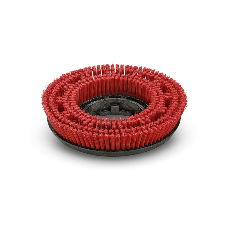 Cepillo circular, duro, Negro, 300 mm
