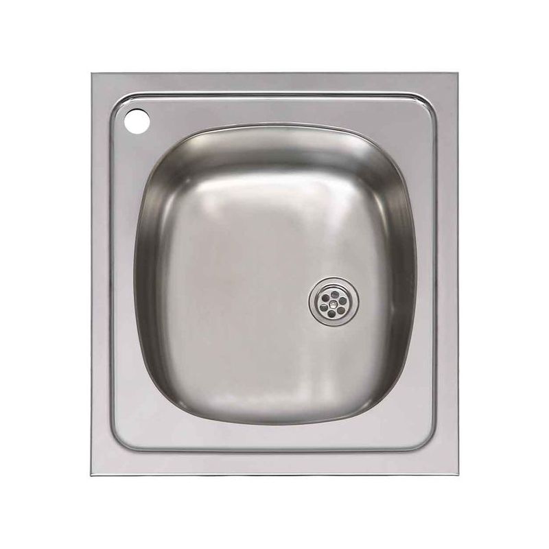 FREGADERO COCINA AC.INOX 1S 45