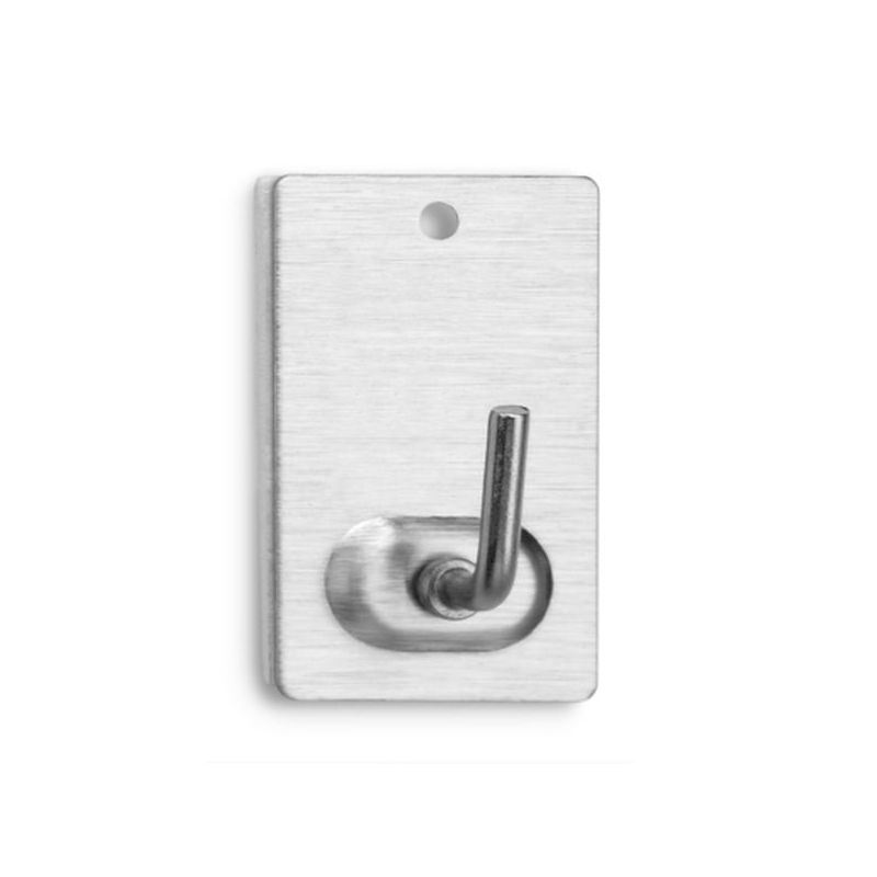 COLGADOR ADHESIVO INOX 41X25X17 2040-1G  (100 PZAS)