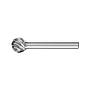 Buril fres. HM KUD 0605 INOX 6mm 6x 5,4mm Pferd