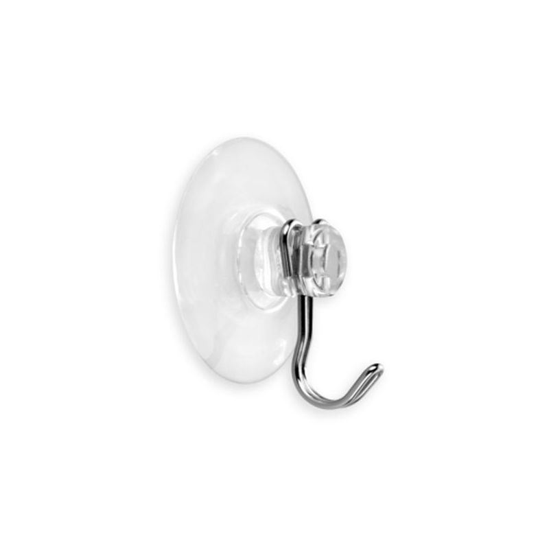 COLGADOR HOG Ø 45x25MM VENTOSA G/A.INOX 1218-1- INOFIX      