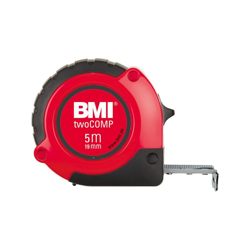 Cinta metrica de bolsillo twoCOMP10mx25mm BMI