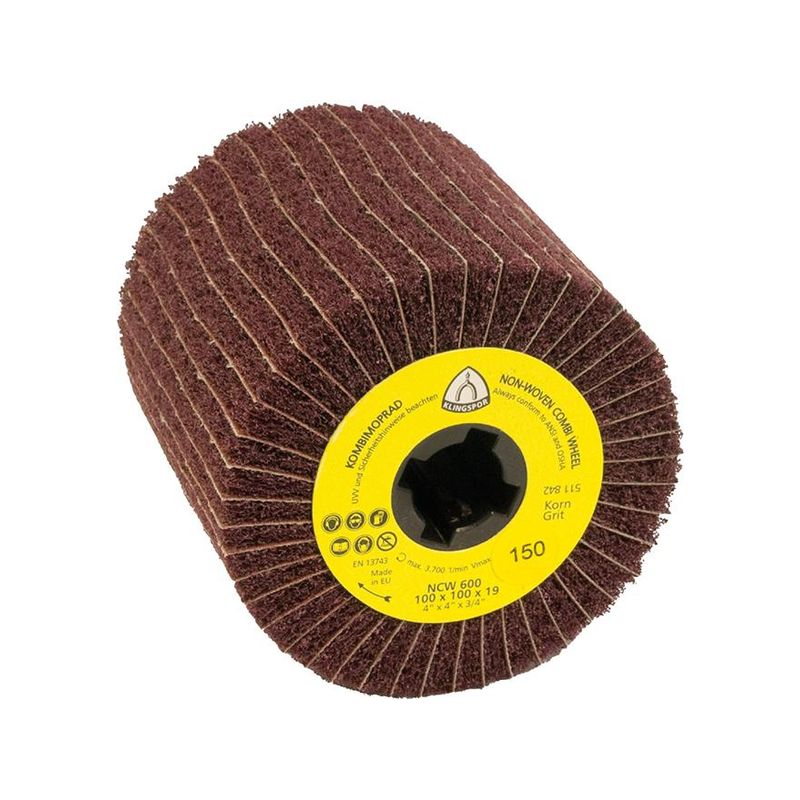 Abanico abras.NCW600 K150100x100x19mm Klingspor