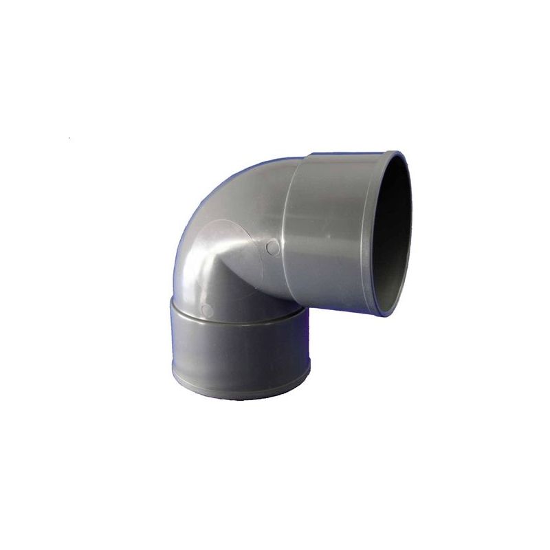 CODO EVAC H-H 87§ 040MMØ PVC HIDROT