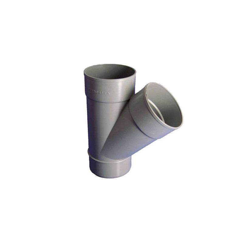 DERIVACION EVAC M-H 45§ 090MMØ PVC HIDROT