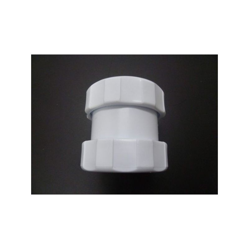 ENLACE TUBO LISO 40MM PP BL S&amp;M