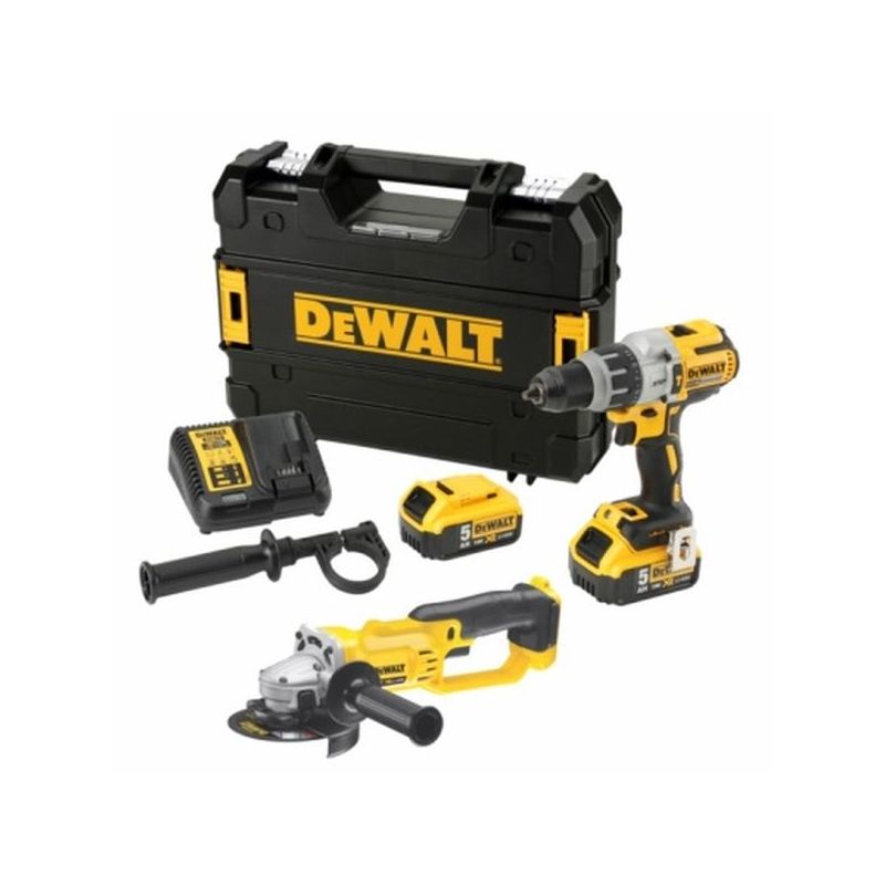 TALADRO ATORN 18V LI 13MM + AMOLADORA 125MM 2BAT CPROF136 DE