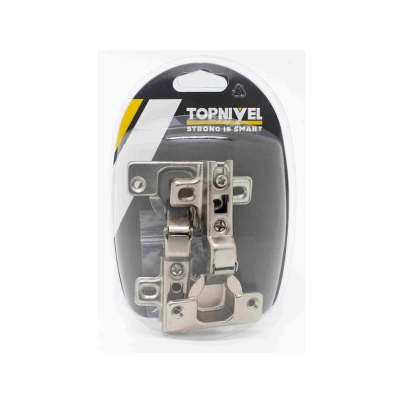 BISAGRA CAZOLETA M/MAD ACODADA 35MM 2 PZ