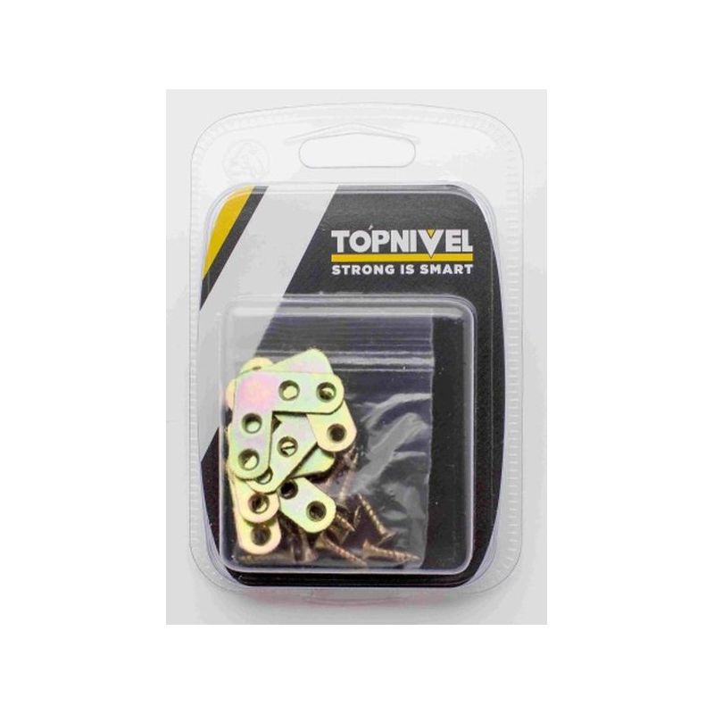 ESCUADRA SOP BICROMATADO PLANA NIVEL BICROMAT. NV106143 8 PZ