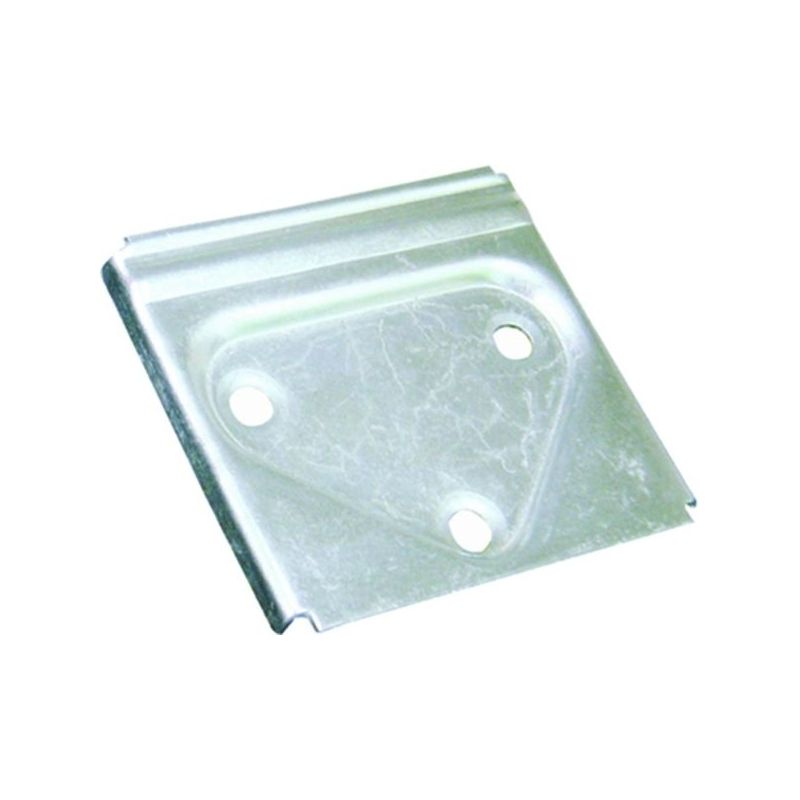 PLACA COLGADOR 50X50MM ACERO CINC MICEL
