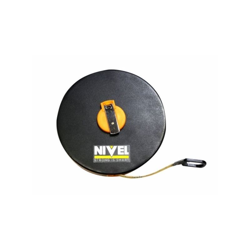 CINTA METRICA 20MT FIBRA ABS NIVEL