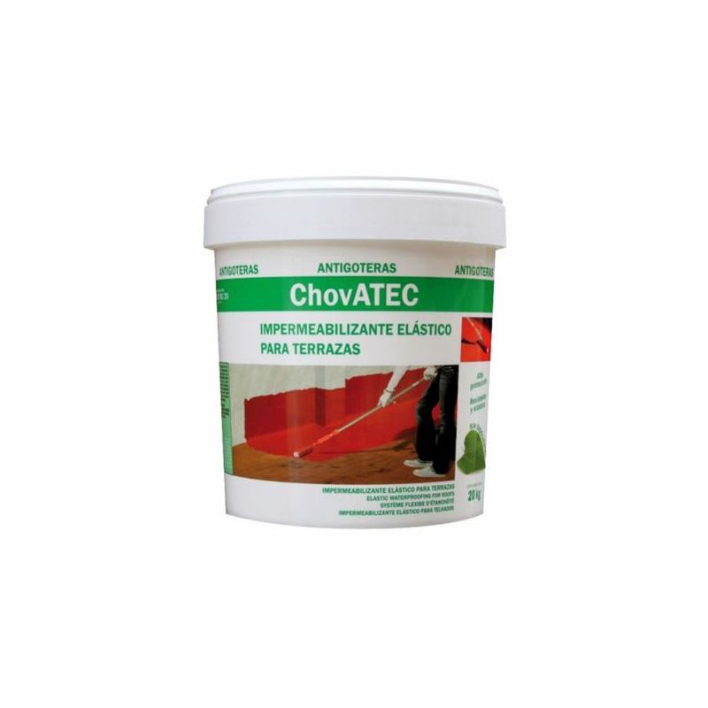 CAUCHO IMPERM. LIQ 5 KG TERRAZ BL CHOVATEC CHOVA 5 KG