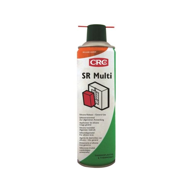 ACEITE SIL DESMOLDEANTE PLASTICO SPRAY SR MULTI CRC 500 ML
