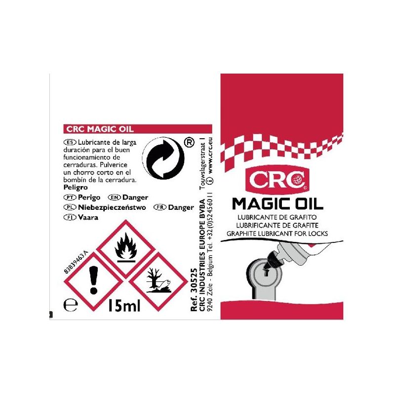 GRAFITO LUBRICANTE AEROSOL MAGIC OIL CRC 15 ML