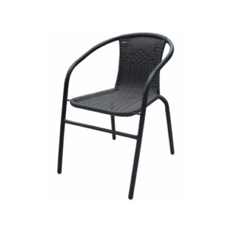 SILLA JARD 53X58X75CM NATUUR HIERRO/RATAN GR NT123426