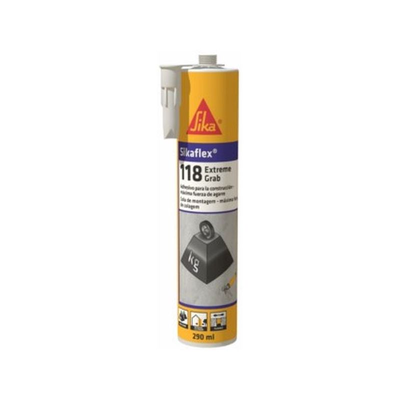 ADHESIVO MONTAJE AGAR/INM 290 ML BL SIKAFLEX-118 EXTREME GRA