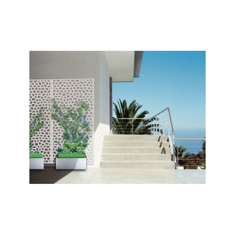 CELOSIA JARD 100X200CM FIJA NORTENE PP BL MOSAØC PANEL 20111