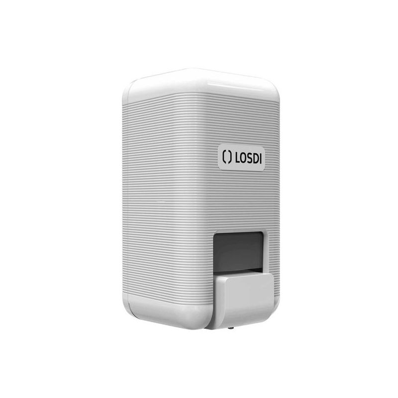 DOSIFICADOR BAÑO JABON 210X112X105MM 1000ML ABS BL ECO LUXE