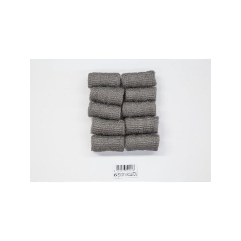 LANA ACERO PULIR 10 PZ BARLESA
