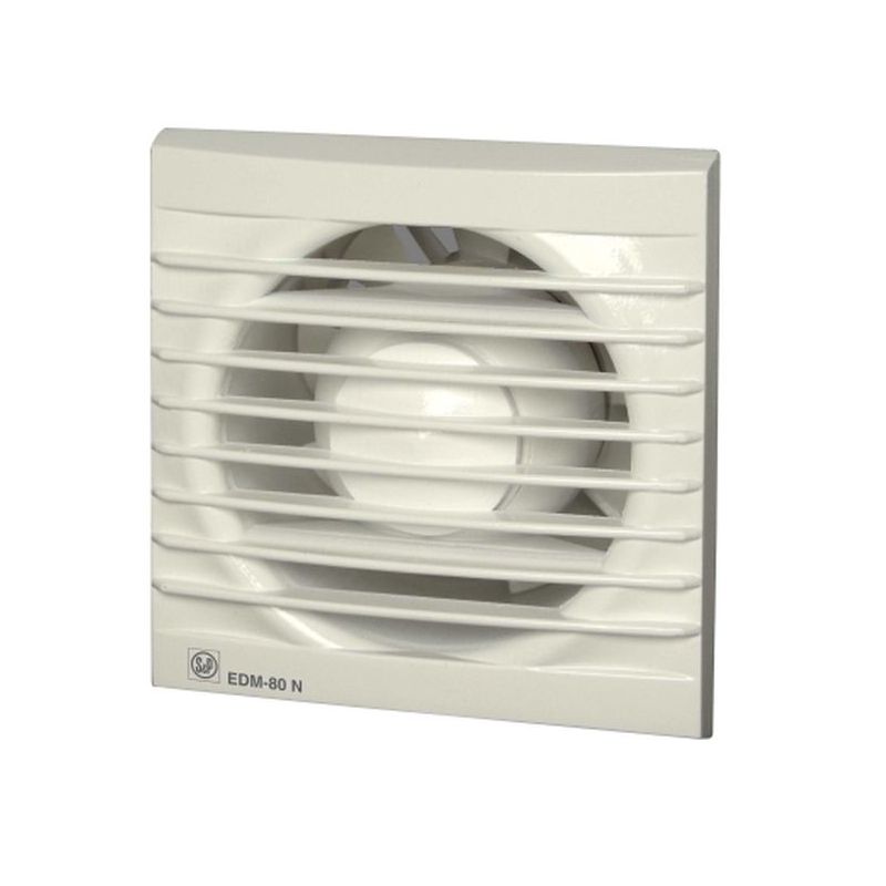 EXTRACTOR BAÑO AXIAL 80M3/H C/TEMPORIZ BL EDM 80 NT S&amp;P