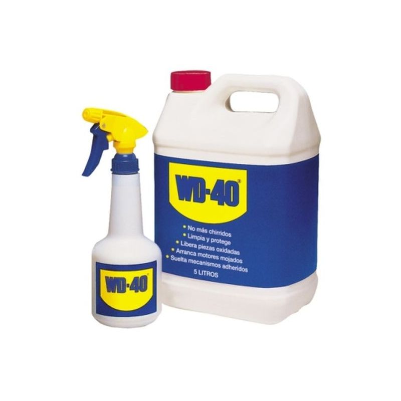 ACEITE LUBRICANTE MULTI CON PULVERIZADOR WD-40 5 LT