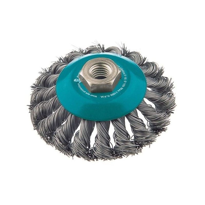 CEPILLO IND CONICO AMOLADORA 100 MM AL.TRENZ FECIN