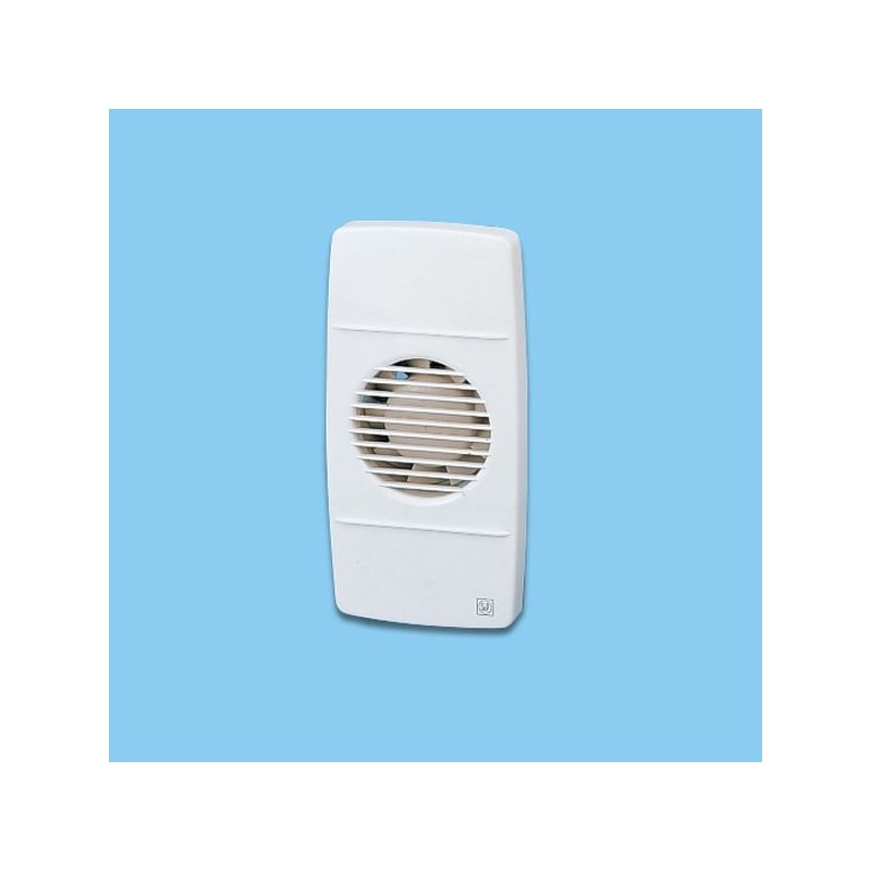 EXTRACTOR BAÑO AXIAL 80M3/H RECT BL EDM 80-L S&amp;P