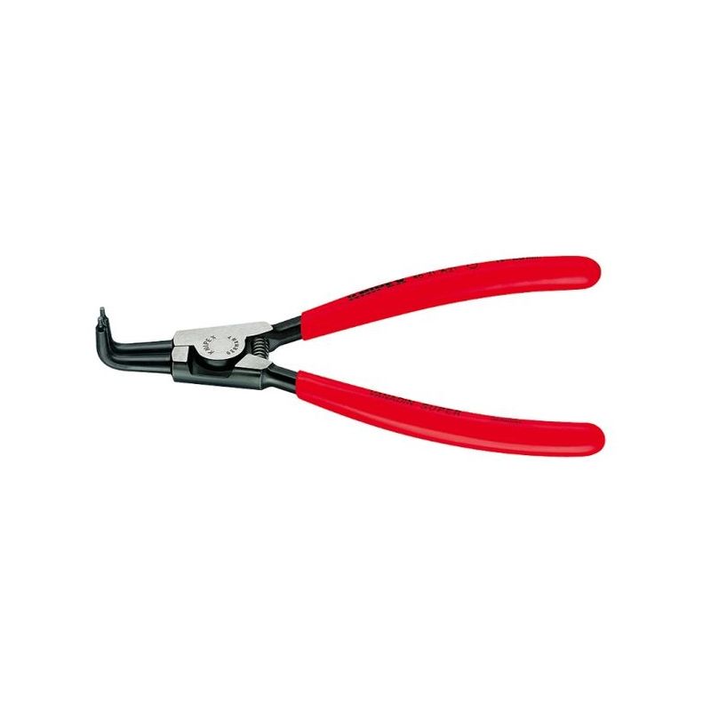 ALICATE ARANDELA EXT 19-60MM PUNTA CURVA M/PLAST KNIPEX