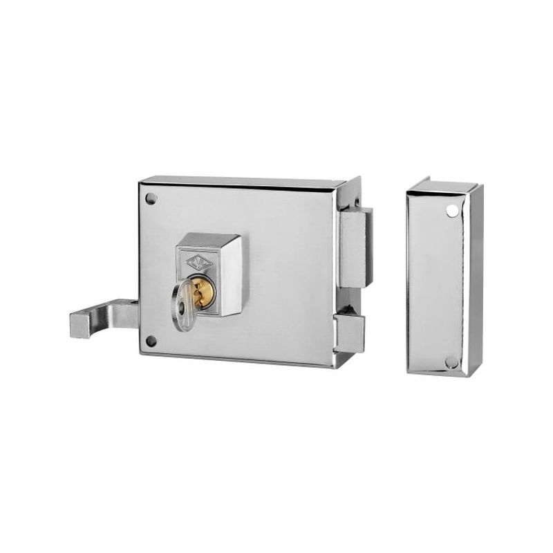 CERRADURA SOBR. 100X60MM 125AR10I/0 NIQ PIC/PAL IZQ CVL