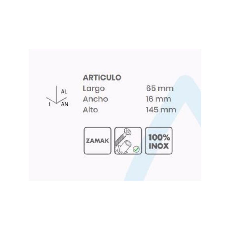 PORTARROLLO BAÑO MURAL SIN TAPA INOX INOX RONDA TATAY