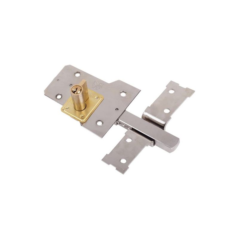 CERROJO SOBR. 115MM 302-T NIQ BOMBILLO 50MM IZQ FAC