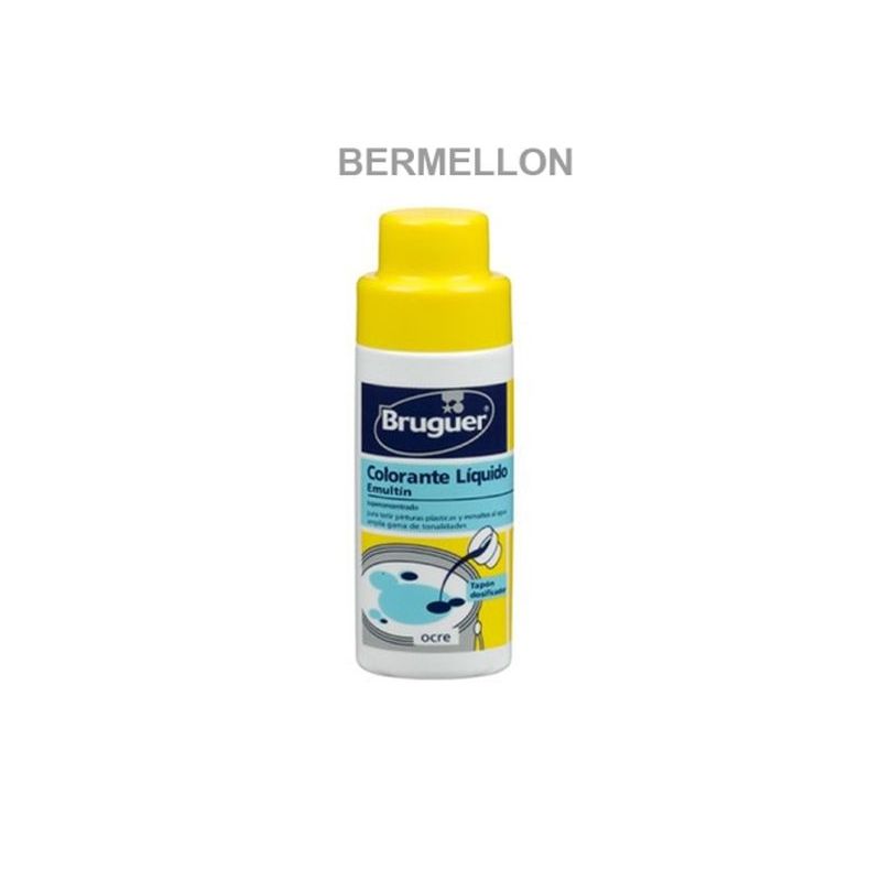 TINTE CONCENTRADO AL AGUA 50 ML BERME. EMULTIN BRUGUER