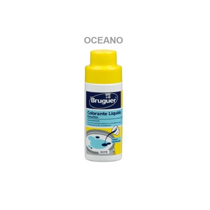 TINTE CONCENTRADO AL AGUA 50 ML AZ/OC EMULTIN BRUGUER