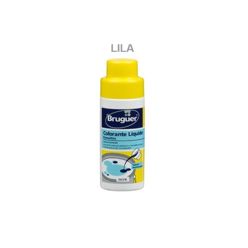 TINTE CONCENTRADO AL AGUA 50 ML LILA EMULTIN BRUGUER