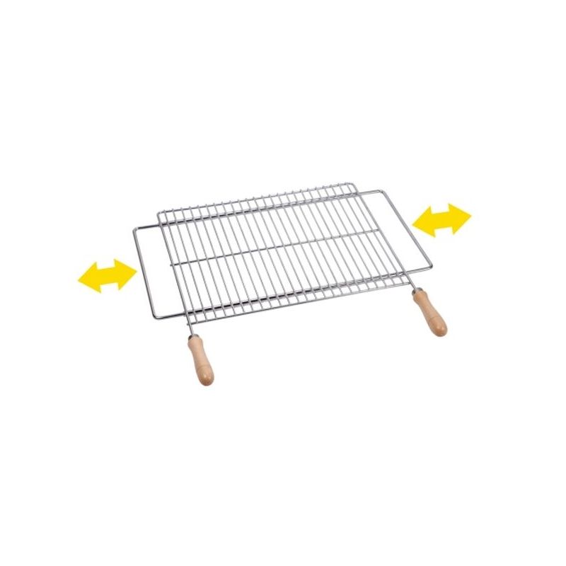 PARRILLA BARBACOA 70-80X40CM EXTEN AC CINC SAUVIC