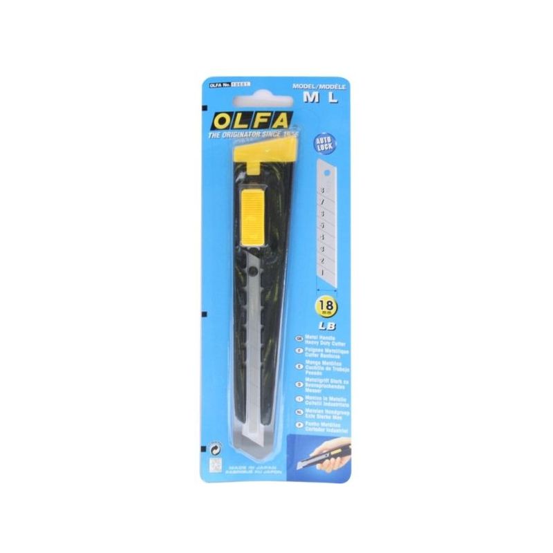 CUTTER PROF 18X0,5MM MET. OLFA