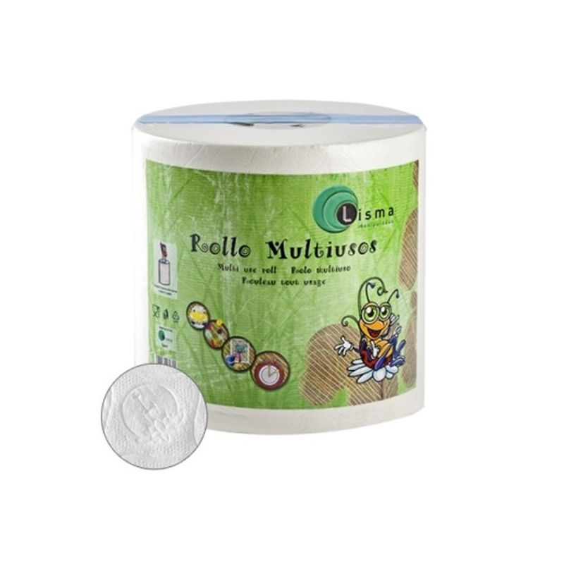 PAPEL MULT 115MT DOBLE CAPA IND 522 SERVICIOS LISMA 6 PZ