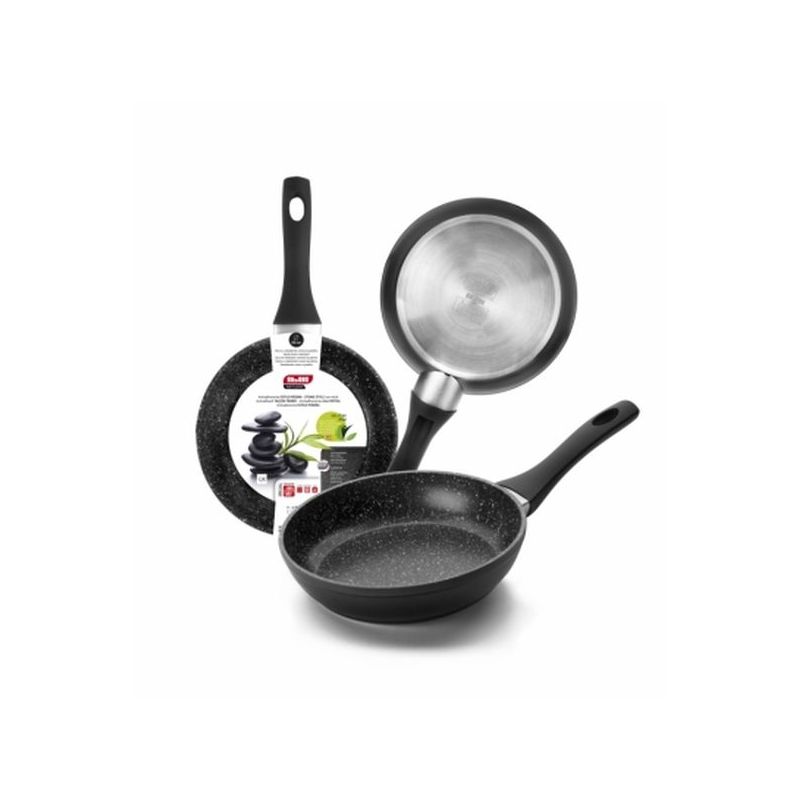 SARTEN 26CM ANT.TEFLON IND ALU.FORJ NATURA IBILI