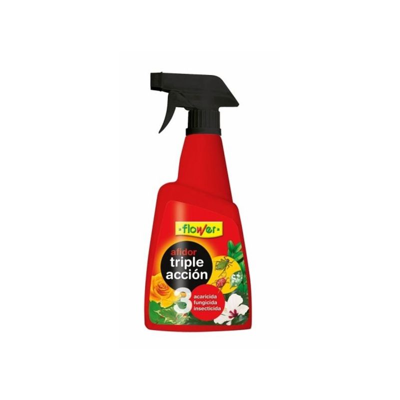 INSECTICIDA PLANT TRIPLE ACCION FLOWER 500 ML