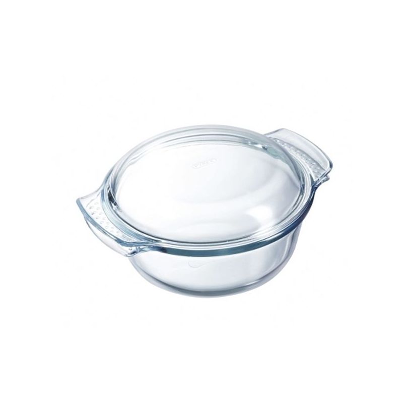 CAZUELA REDONDA 1.5L C/ TAPA 108 PIREX