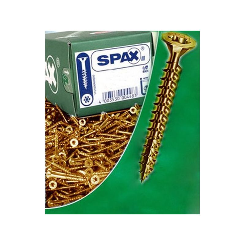 TORNILLO R/MAD. 04x020MM BICROMAT. SPAX 1.000 PZ            