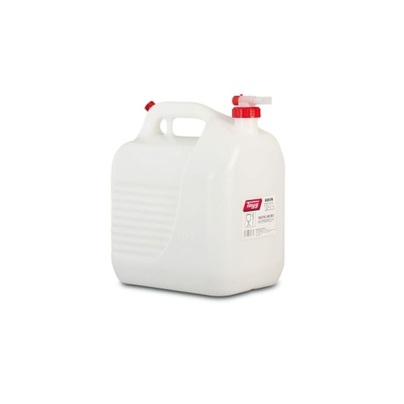 BIDON TRASV.LIQ ALIM 265X200X307MM 10LT TAP/GRI PL BL TAYG